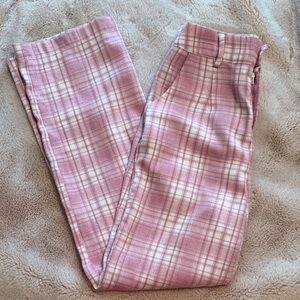 Princess Polly Pink Plaid Pants